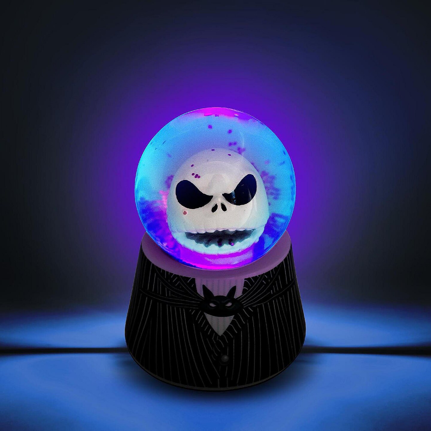 Nightmare Before Christmas Jack 3 Inch Mini Light Up Snow Globe Collectible