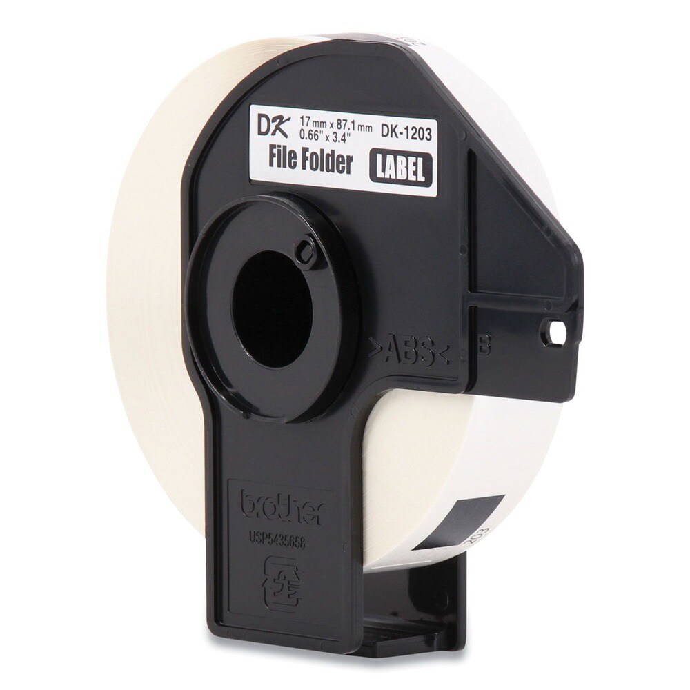 Brother 2.4 in. x 3.9 in. Die-Cut Shipping Labels - White (3/Pack)