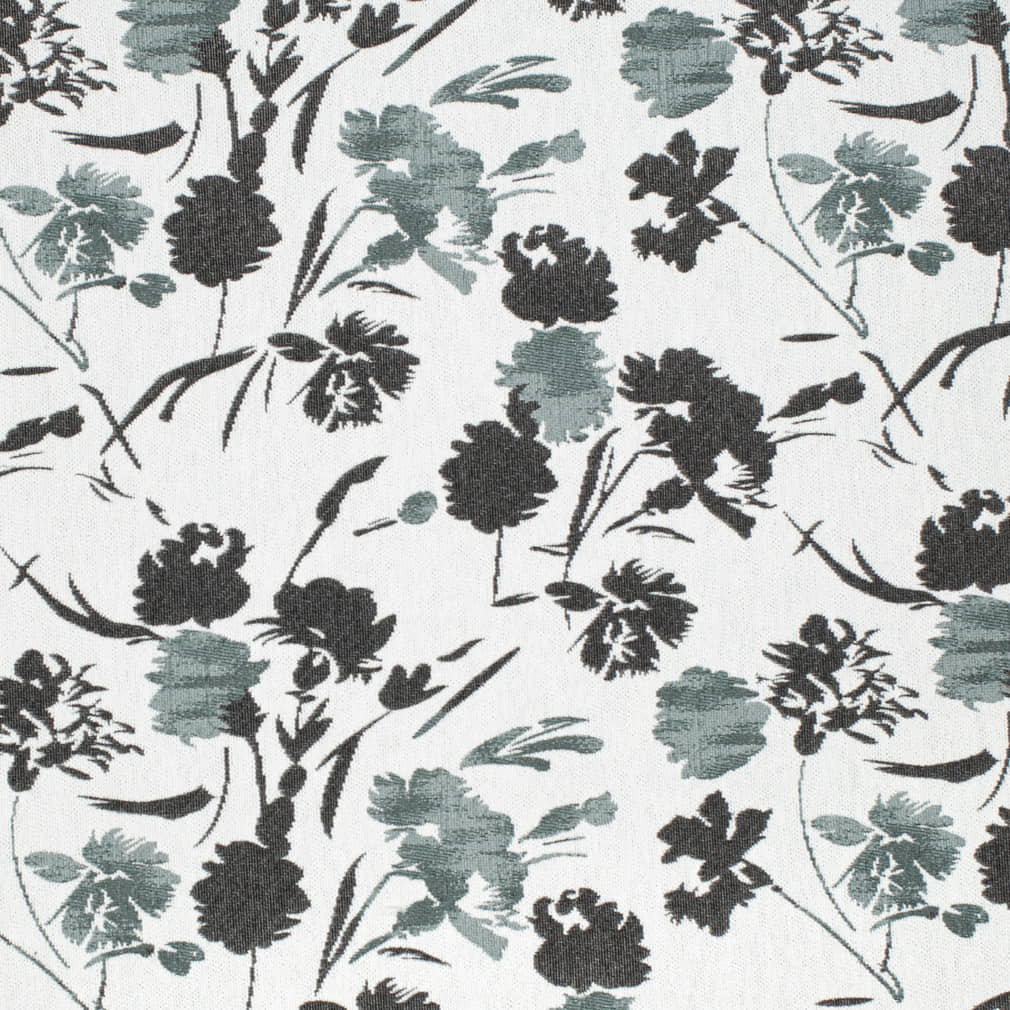 Upholstery Fabric - Aqua & Teal Abstract & Geometric,Floral Upholstery Fabric 54 Inches"