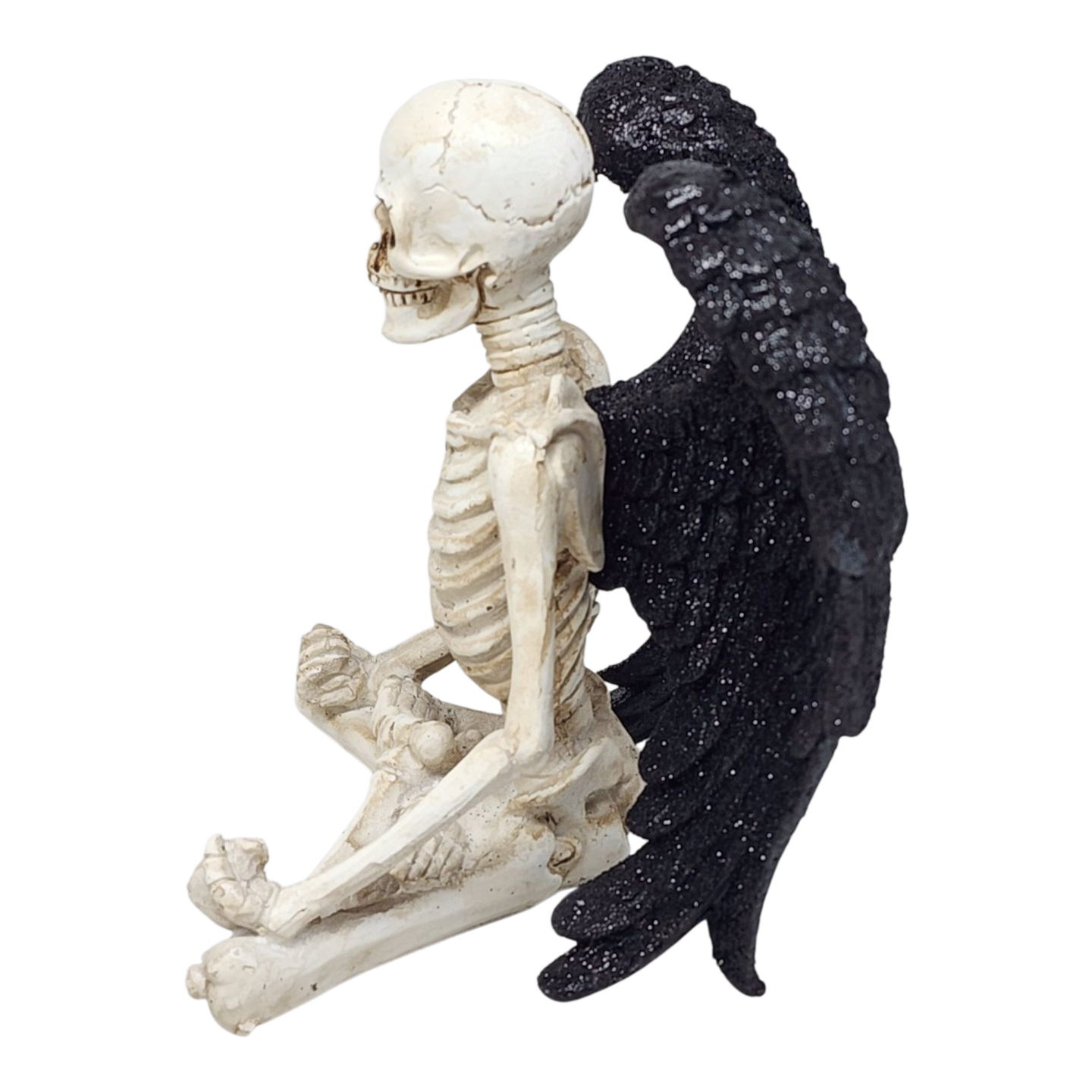Yoga Skeleton Figurine - Sukhasana Pose