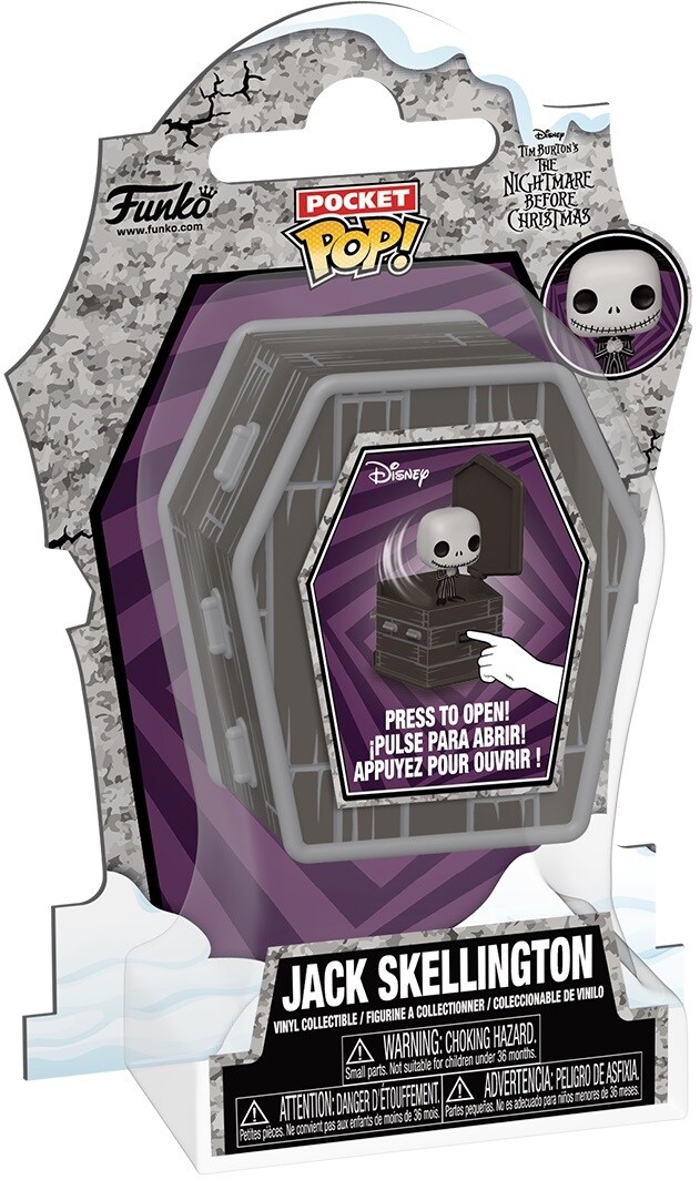 Funko Pocket POPers: The Nightmare Before Christmas - Jack  [COLLECTABLES] Vinyl Figure, Collectible