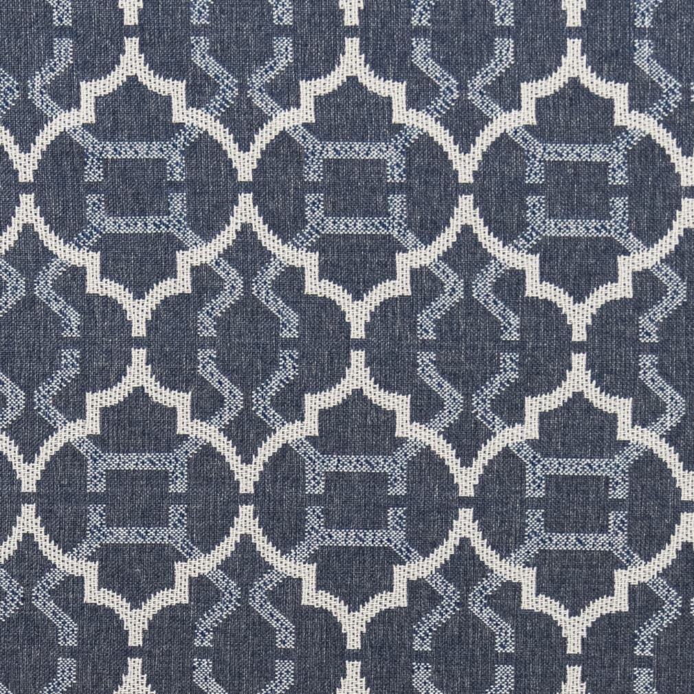Upholstery Fabric - Blue Abstract & Geometric Upholstery Fabric 54 Inches"