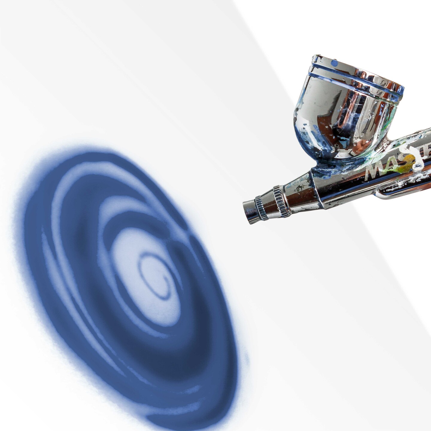 Blue Airbrush Body Paint 1oz - Alcohol-Based, Waterproof, Body Paint for Adults, Cosplay, Temporary Tattoos