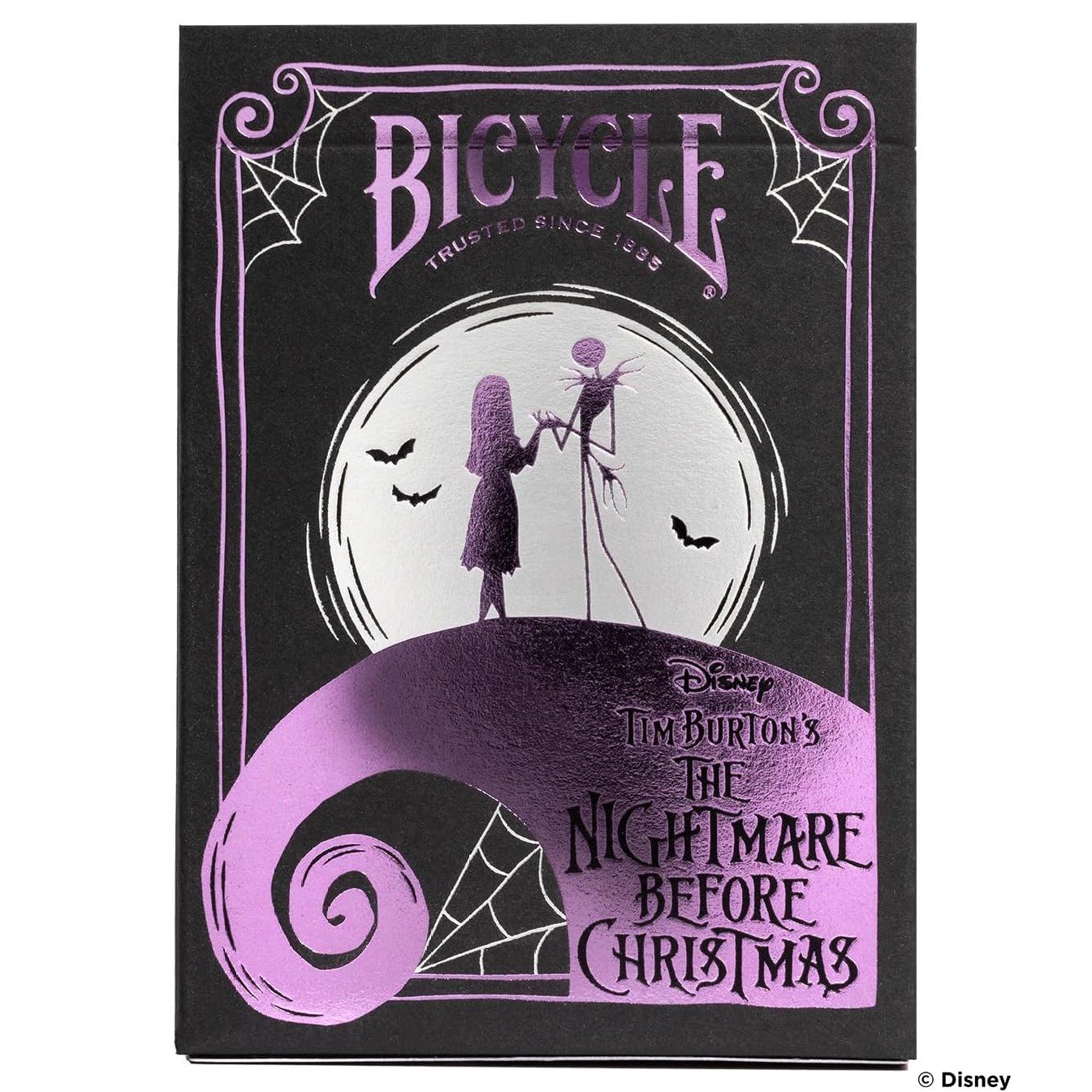Bicycle Disney Tim Burton's Nightmare Before Christmas Inspired Playing Cards, Poker Size Standard Index