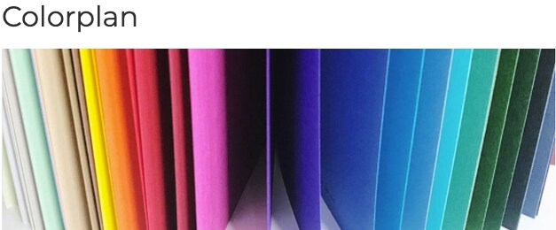 Colorplan AZURE BLUE - 12" x 12" - 100 Lb. / 270 Gsm Matte Premium Cardstock Paper Cover Sheet - 100 Sheets