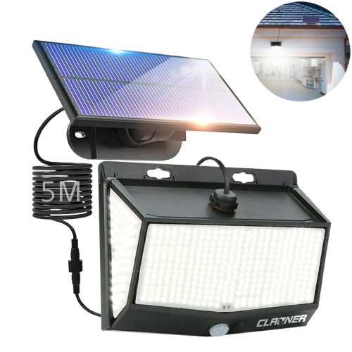 Waterproof 468 LED Solar Power Lights Outdoor PIR Motion Sensor Garden Wall Lamp