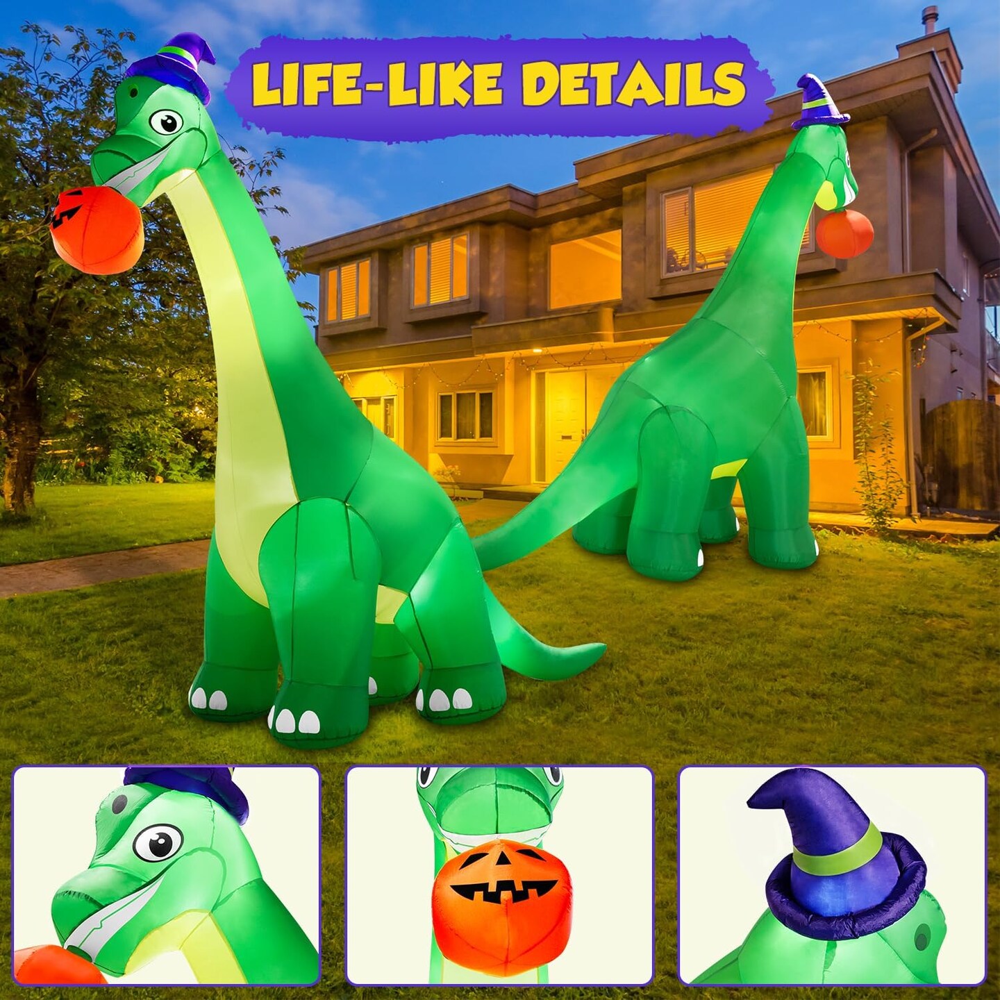 Giant Halloween Dinosaur Inflatable Decorations