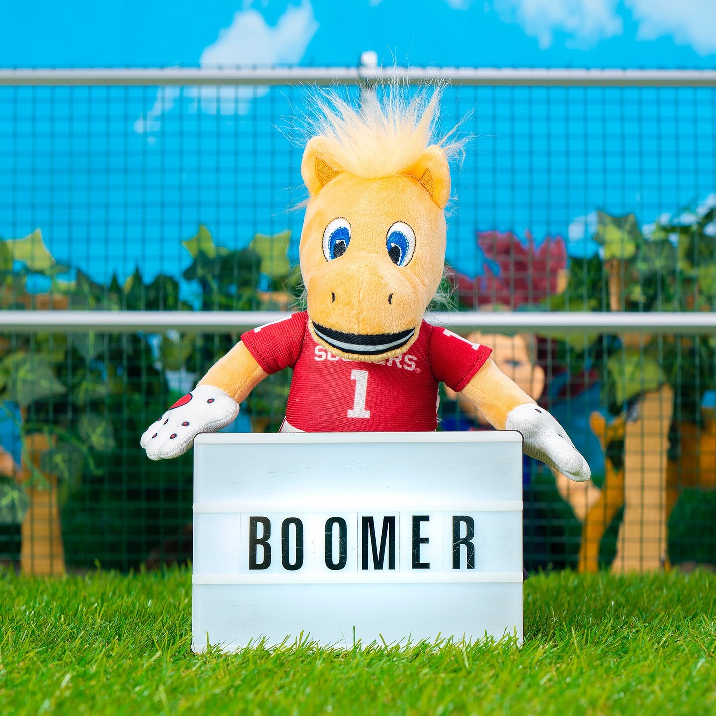 Bleacher Creatures Oklahoma Sooners Boomer 10&#x22; Mascot Plush Figure