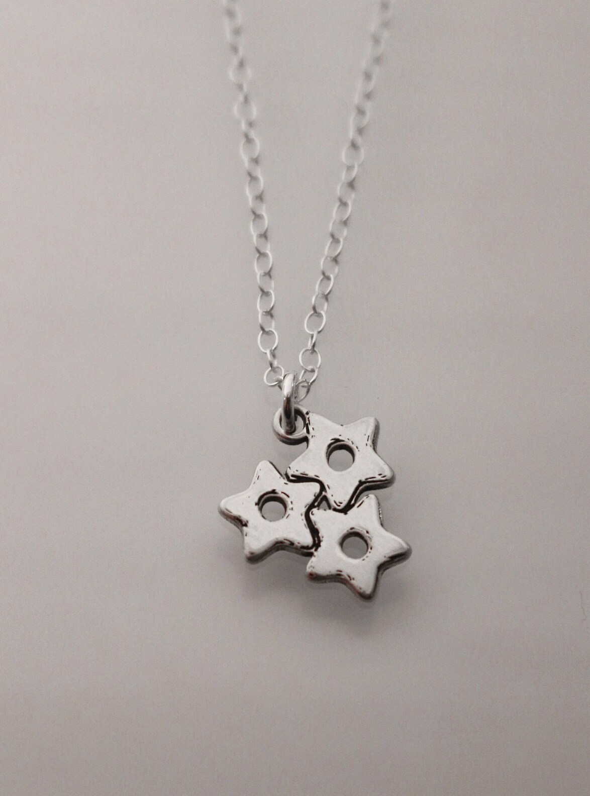 Star Pastina Pasta Necklace | Unique Jewelry | Favorite Pasta Necklace | Pasta Lover Best Friend Gift | Italian Stelline Pasta Jewelry product 2