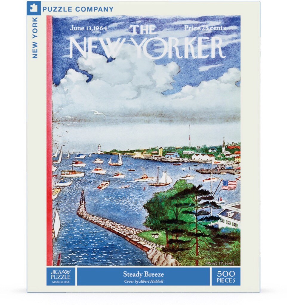 New York Puzzle Company Steady Breeze 500 Piece Piece Jigsaw