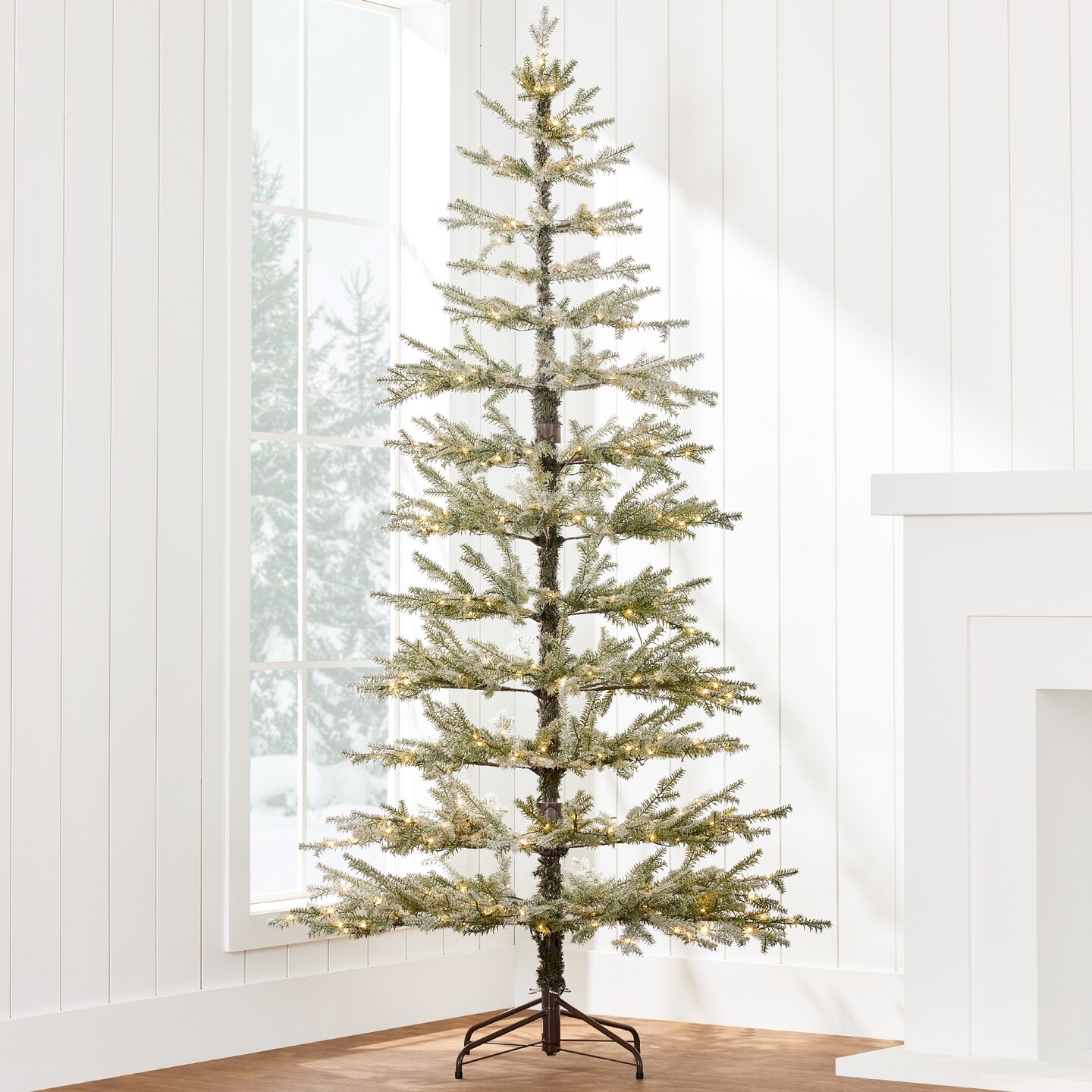 Best Choice Products Pre-Lit Sparse Christmas Tree w/ 2-in-1 LEDs, Cordless Connection