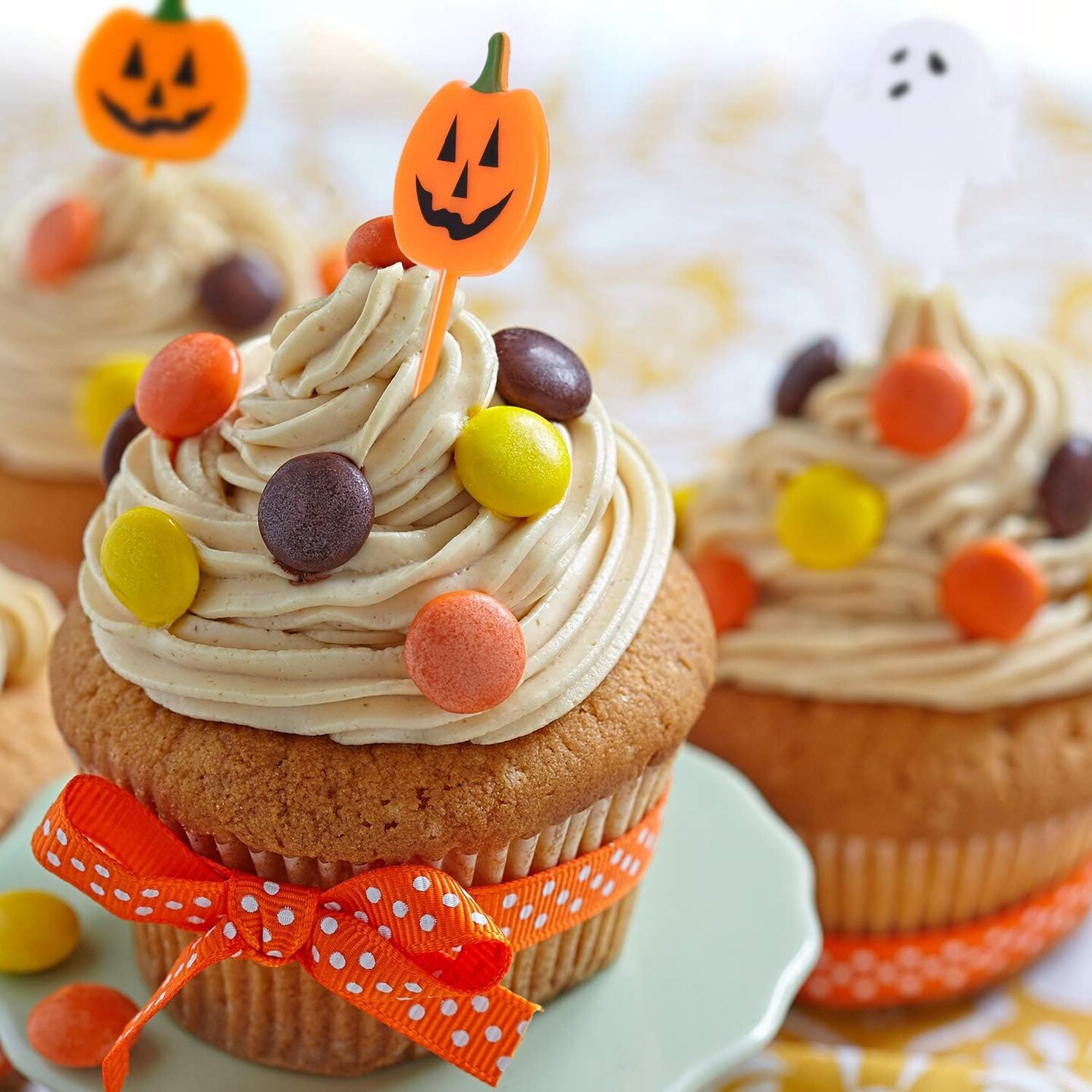 Halloween Cupcake Topper Cake Decorations