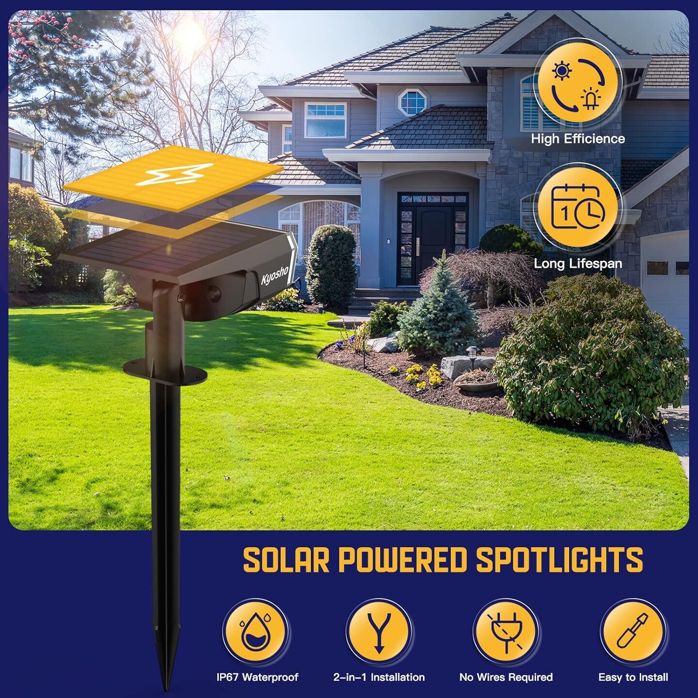 Color Changing Solar Outdoor Lights
