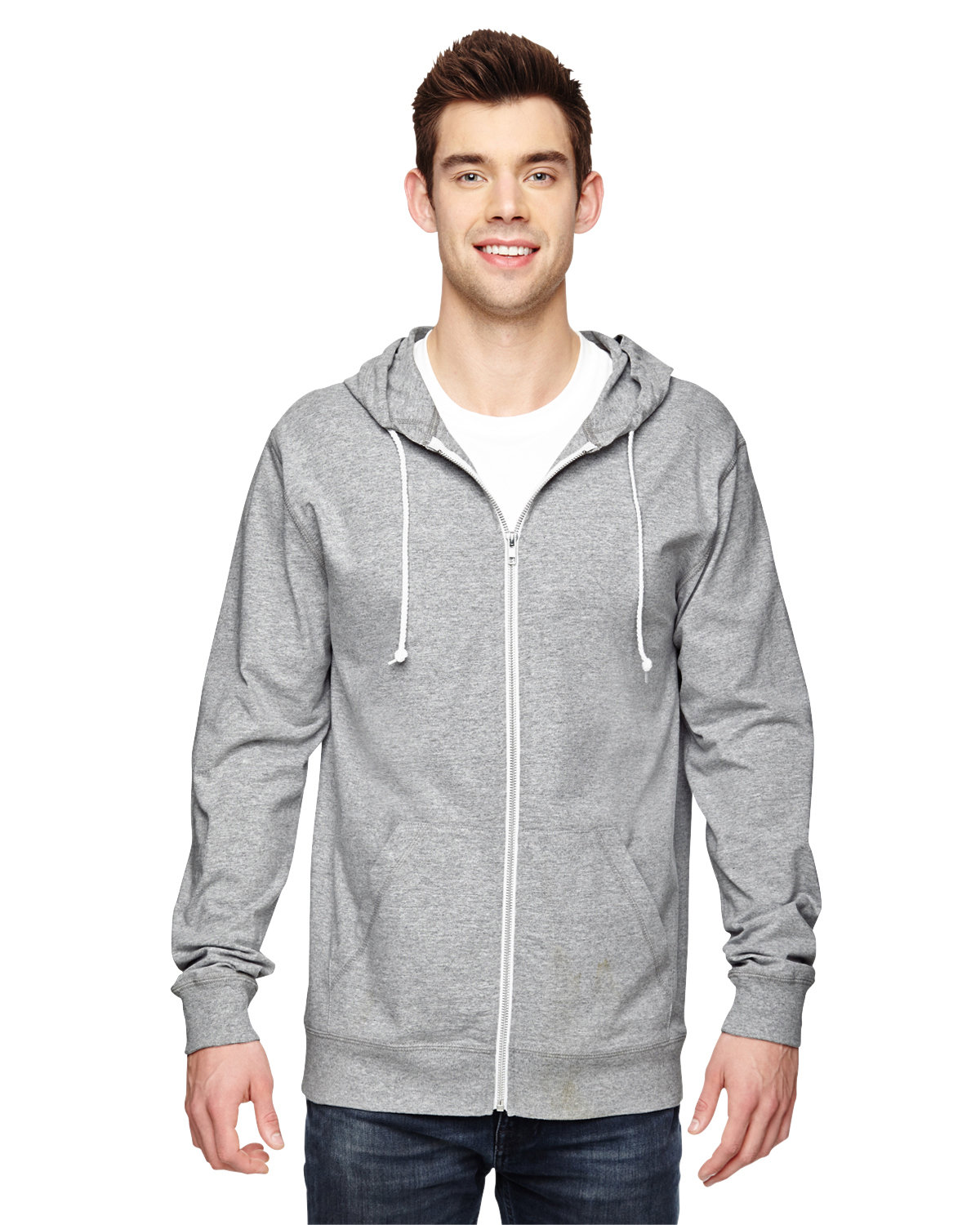 Fruit of the Loom&#xAE; Sofspun Jersey Full Zip Hooded Sweatshirt