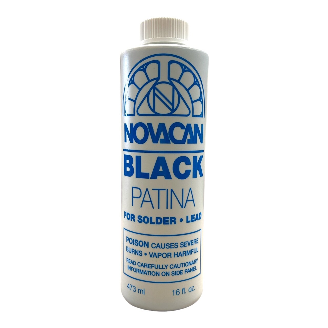 Novacan Black Patina for Solder and Lead | Stained Glass Supplies