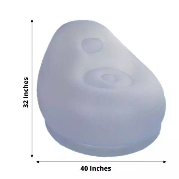 32" x 40" Assorted Air Candy Light Up Inflatable Chair LED Furniture Party Event