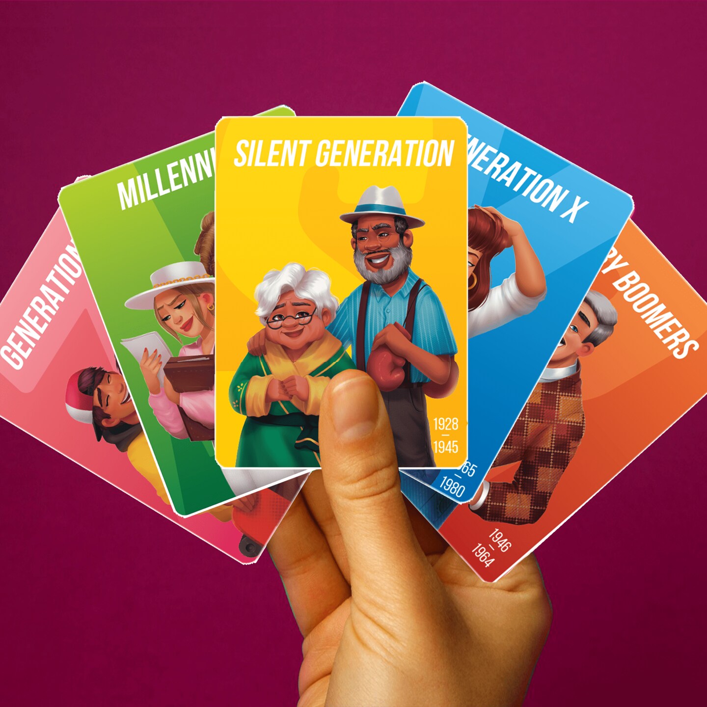 QUOKKA OK Boomer Board Games for Adults | Millennials vs Boomers