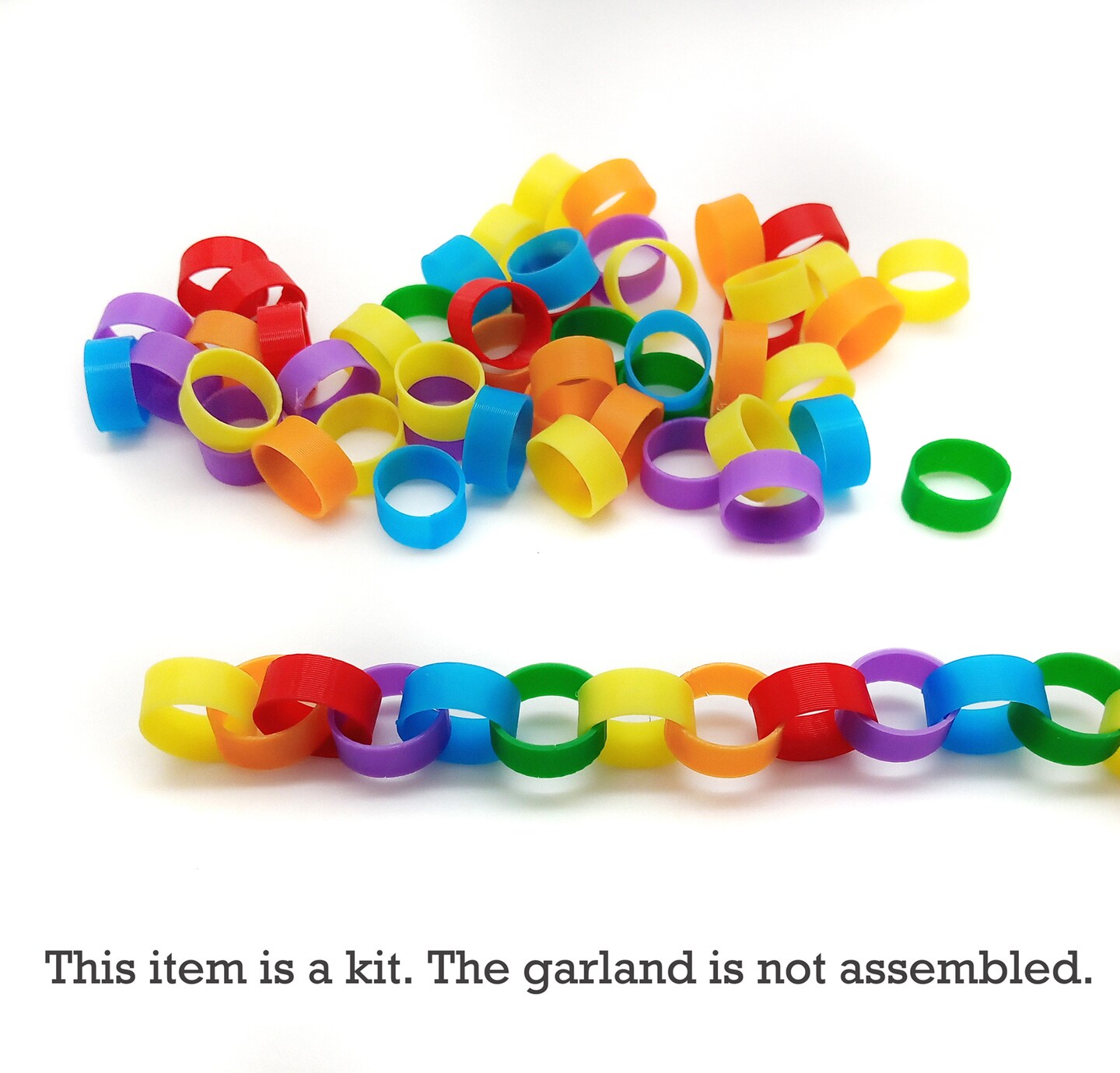 Tiny DIY Garland for Dollhouse Christmas Tree or Birthday Decoration, Adorabilities