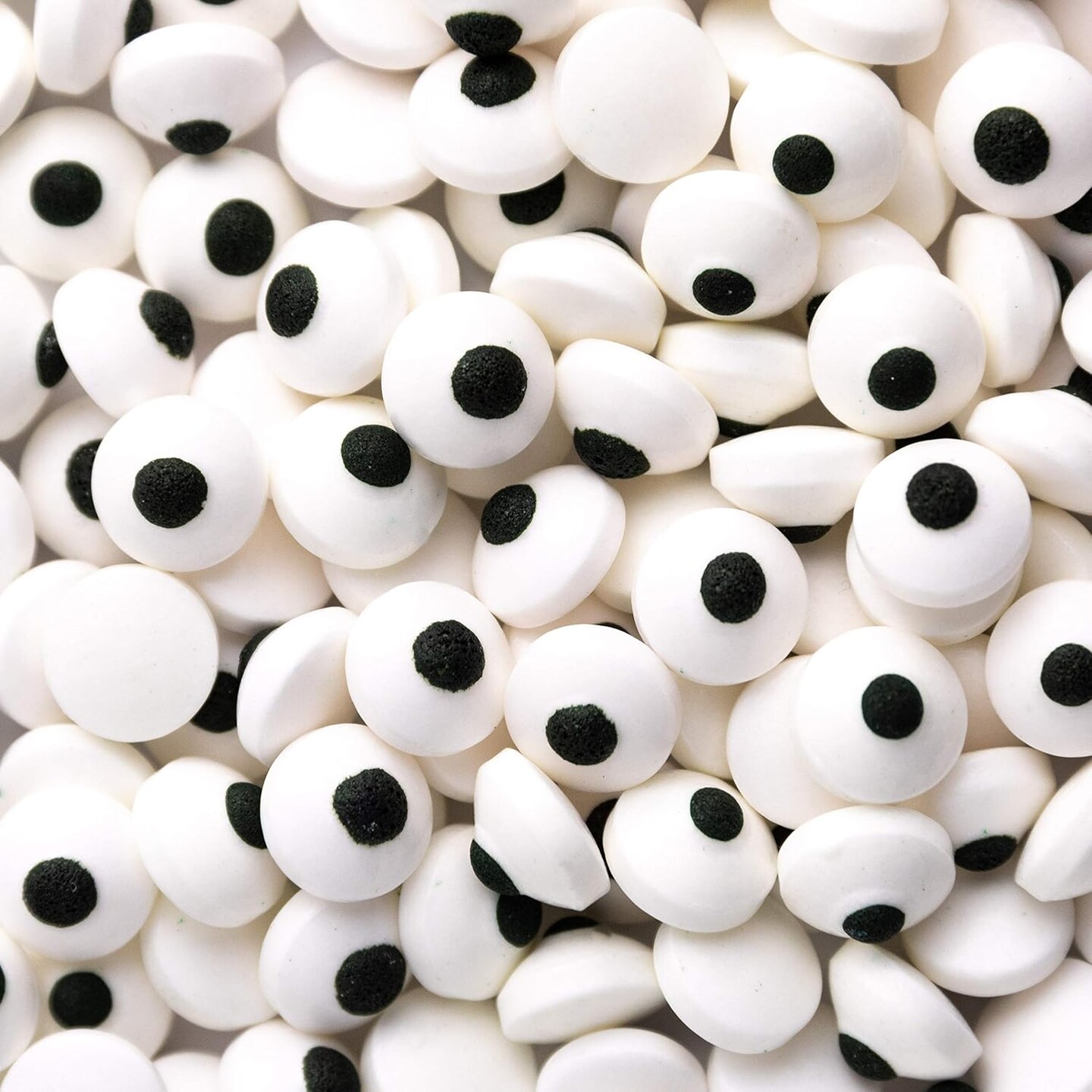 Bulk Candy Eyeballs, Edible Eyes, Halloween Sprinkles, Perfect for Cake Decorations, Baking, Ice Cream, Cookies, Cupcake Topper (4.23 ounce)
