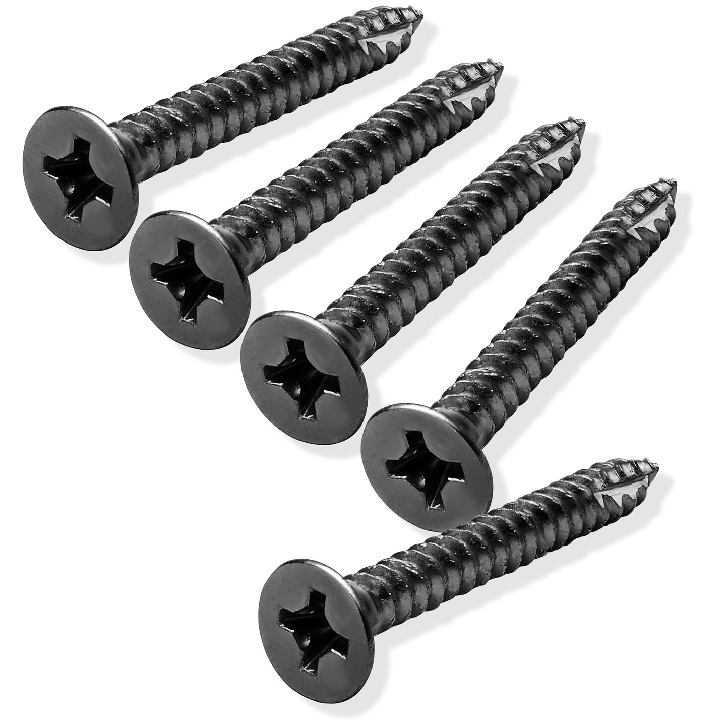 Cauldham Wood Screws #9 x 1-1/2 Inch for Door Hinges - 25 pack