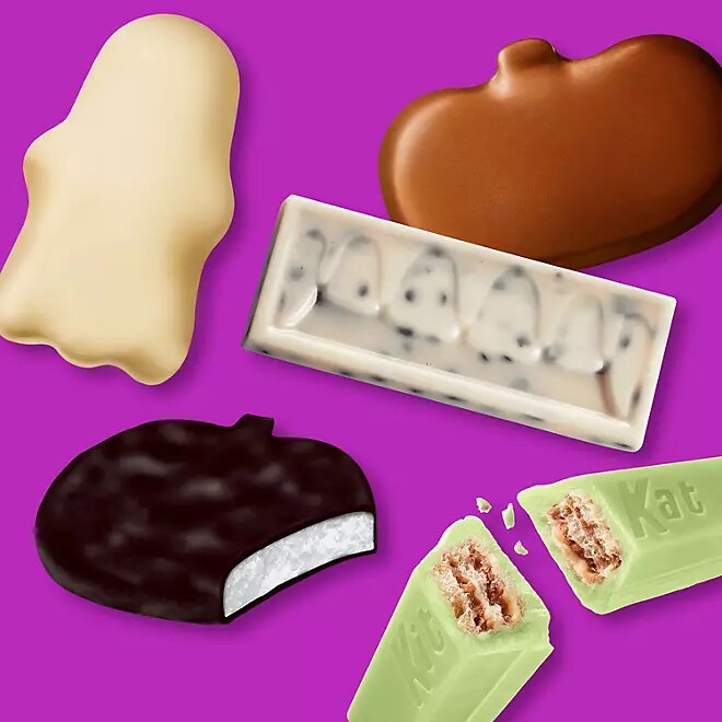 90 pcs Hershey Snack Size Candy Variety Pack Perfect for Halloween