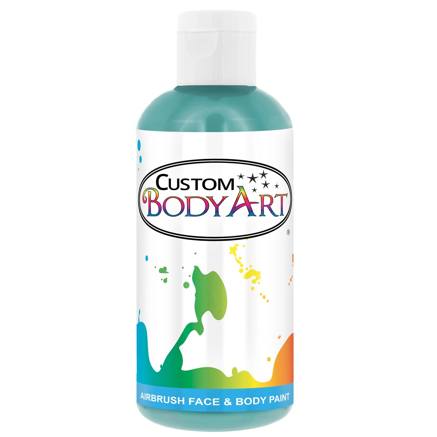 Aqua Blue Airbrush Face &#x26; Body Water Based Paint for Kids, 8 oz.