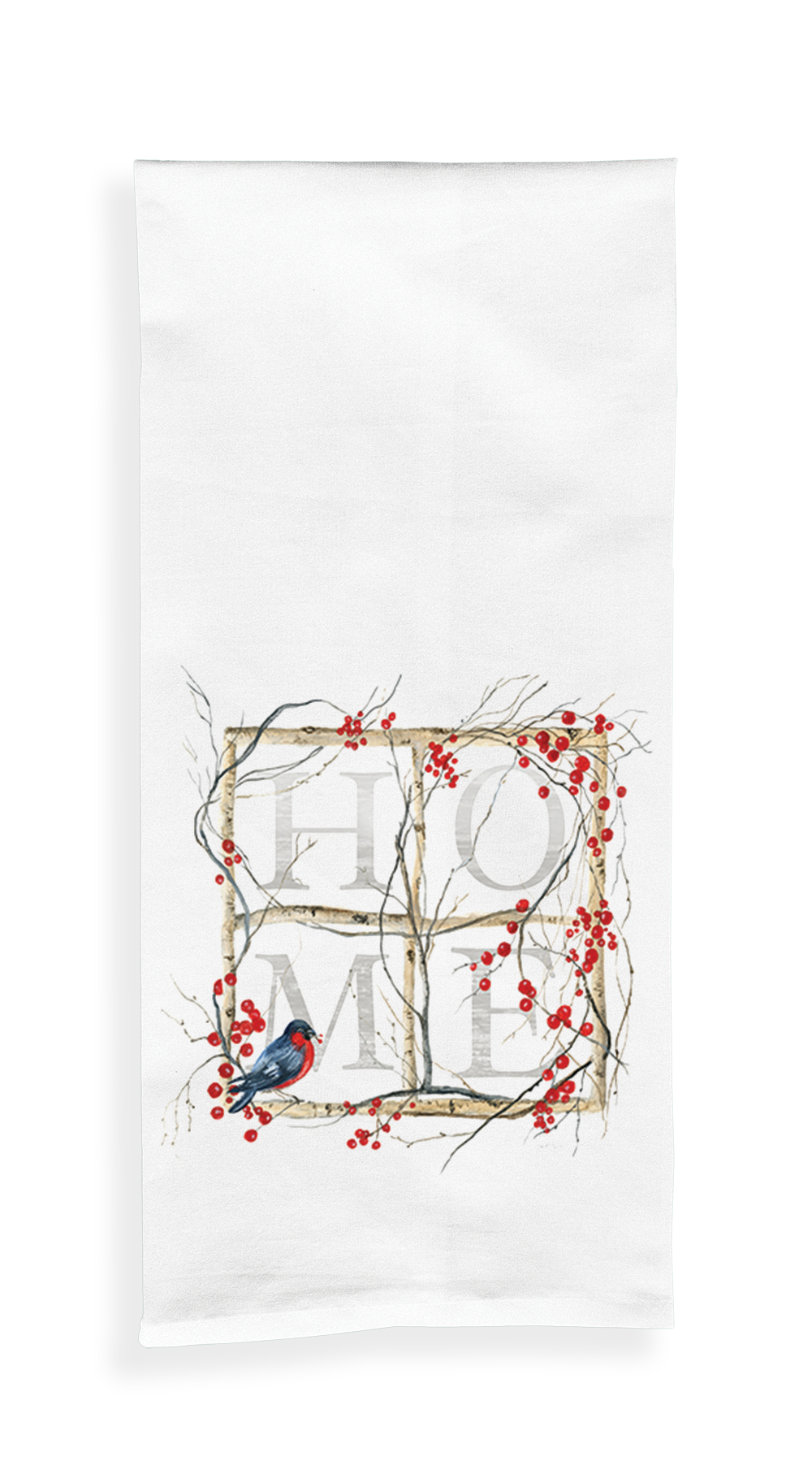 Nature Wreath: Winter Towel Collection