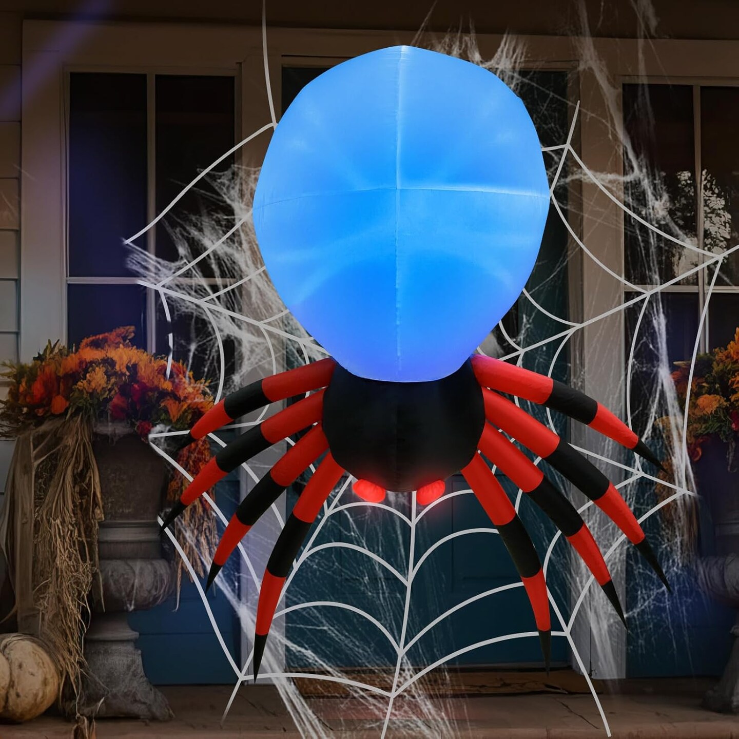 Halloween Inflatables Outdoor Decorations Giant Spider Decorations