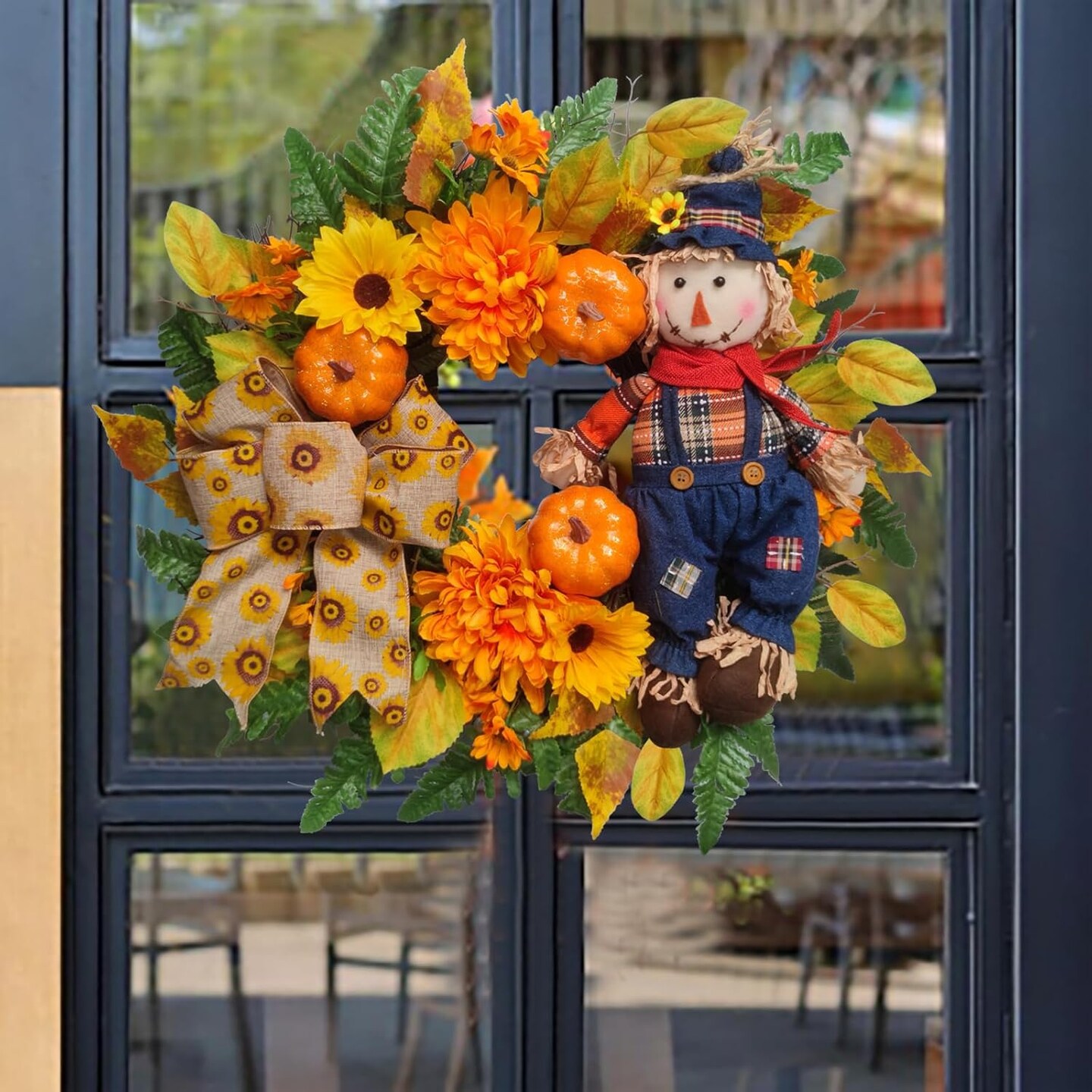 Fall Wreath for Front Door