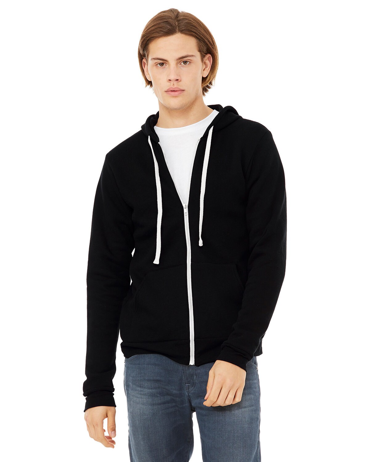 BELLA + CANVAS&#xAE; Sponge Fleece Full Zip Hoodie