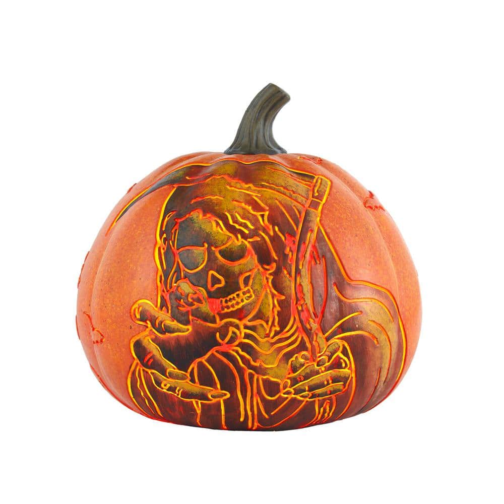 10 inch LED Reaper Jack O lantern