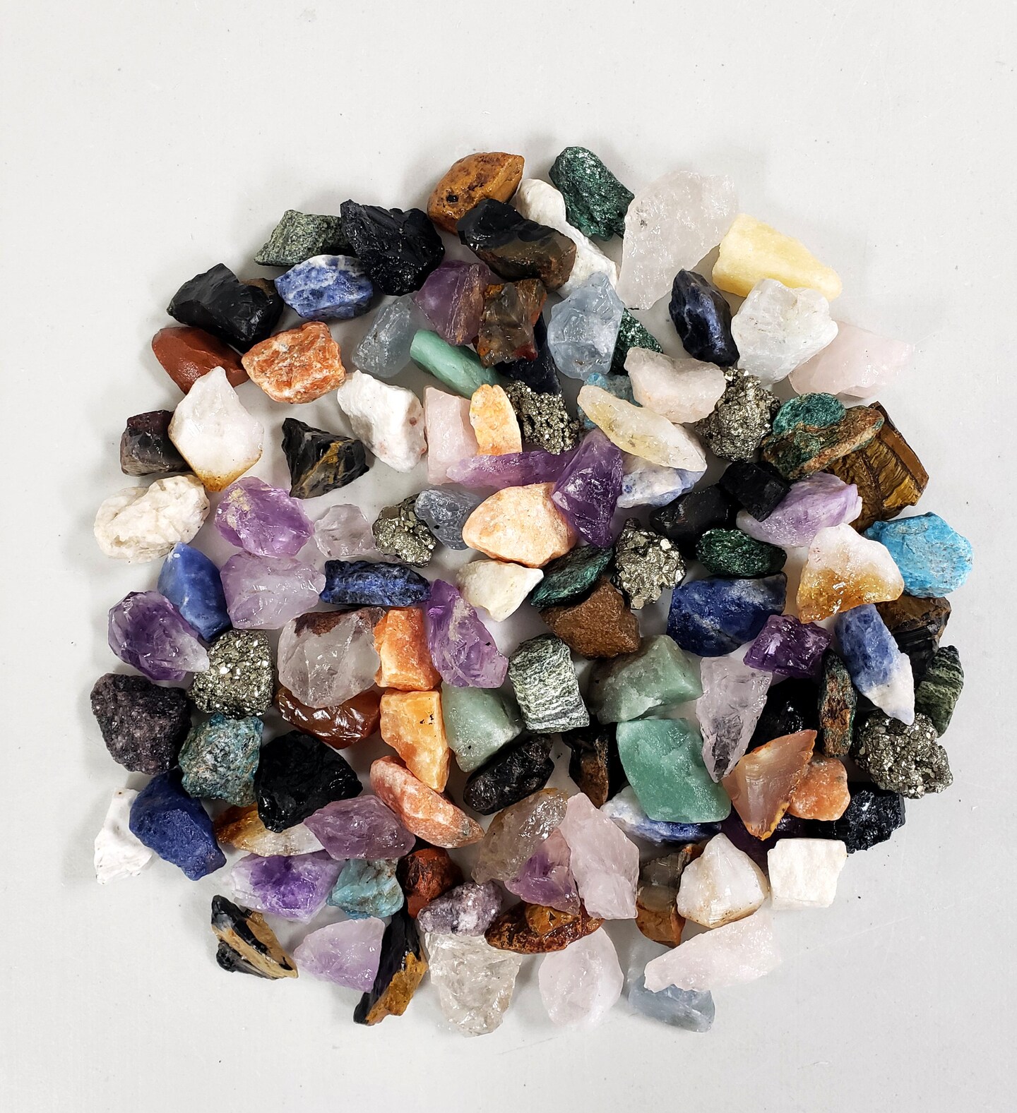 Rough Crystal Sand – Tiny Raw Gemstone Chips & Crystals, Bulk Crafters Lot, Natural Shape