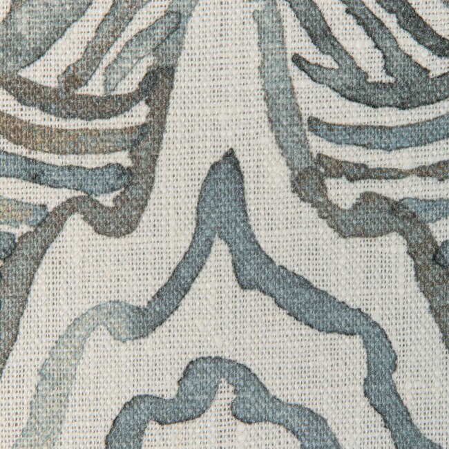 1 Yard Modern Abstract Printed Linen Drapery Fabric 100 Percent High Quality