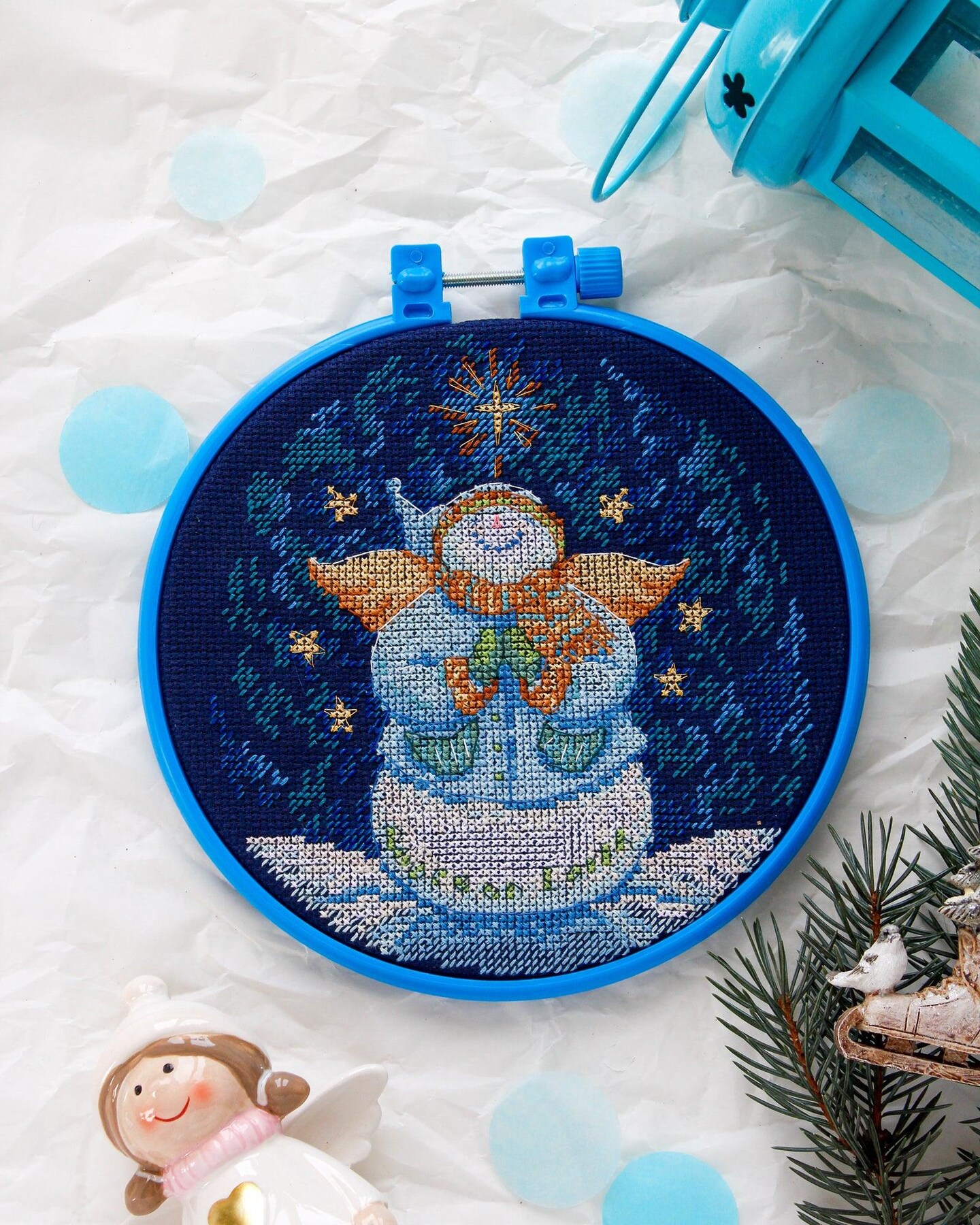 Cross stitch kit Peace on Earth