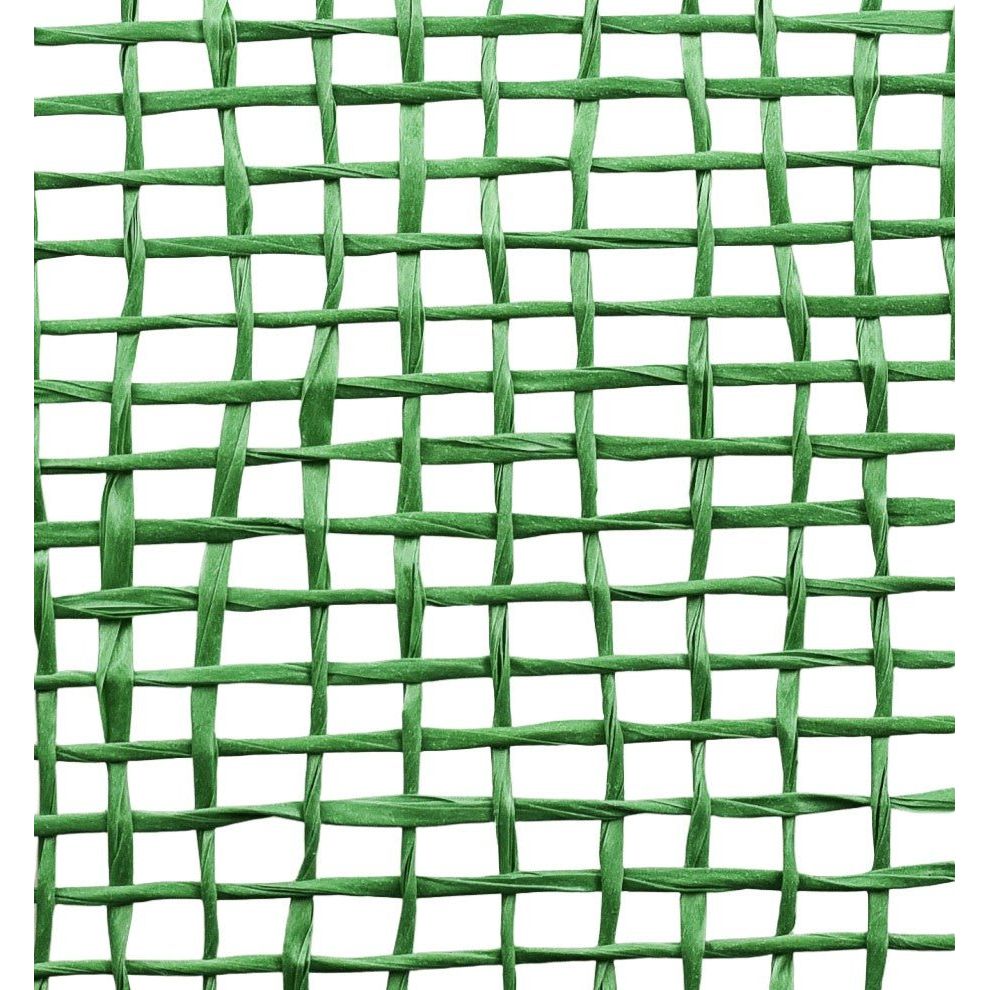 10&#x22; Poly Burlap Mesh Ribbon: Emerald Green