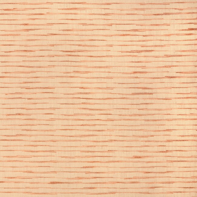 1 Yard Torin Warm Earth Tone Horizontal Striped Cotton Linen Fabric for Interiors