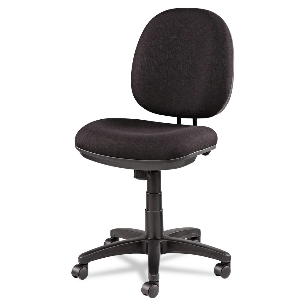 Alera Interval Series 18.42 in. to 23.46 in. Seat Height Swivel/Tilt Task Chair - Black