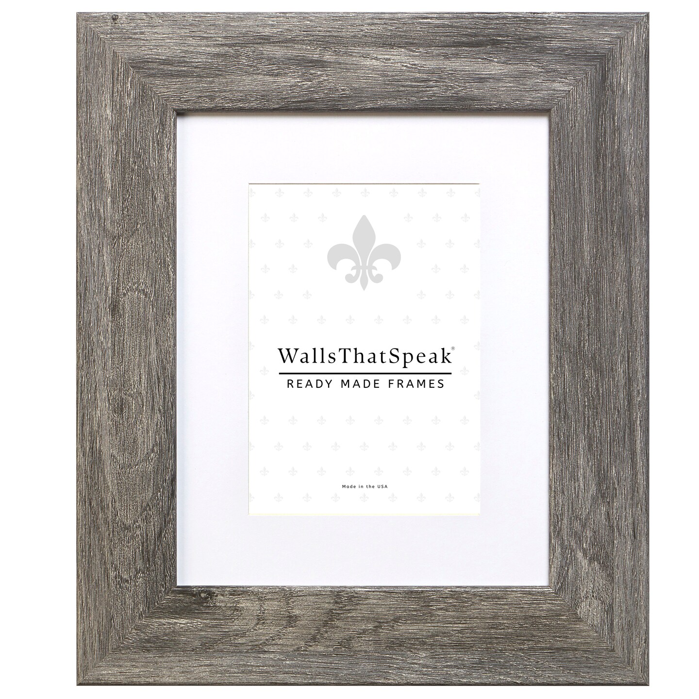 16x20 Matted Picture Frame, Bauhaus 200 2 Inch MDF  Moulding, Wall Display Frame for Art, Posters, or Photos by wallsthatspeak