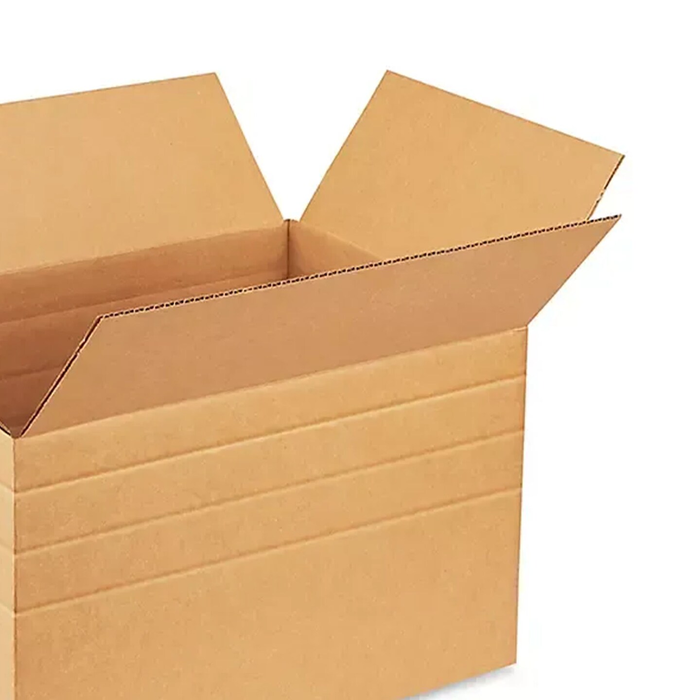 25 Pack Multi Depth Corrugated Cardboard Boxes for Packing Shipping and Storage 19 x 13 x 12 inch
