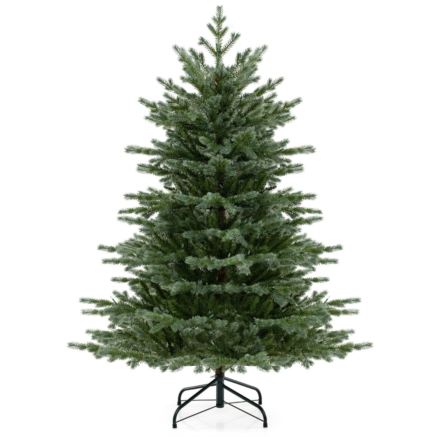 Green PVC PE 5ft Artificial Christmas Tree with 200 LED Lights