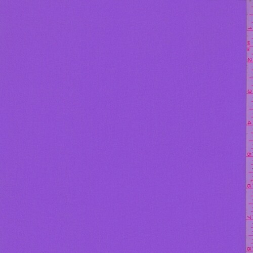 Lilac Purple Mini Grid Chiffon Fabric By the Yard