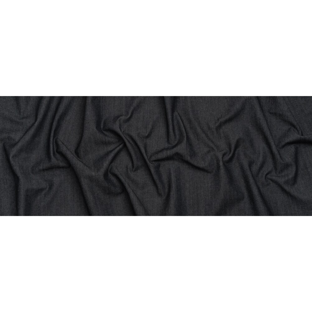 1 Yard Heavyweight Cotton Denim Dark Indigo - Deadstock Made in America 64’’ Width