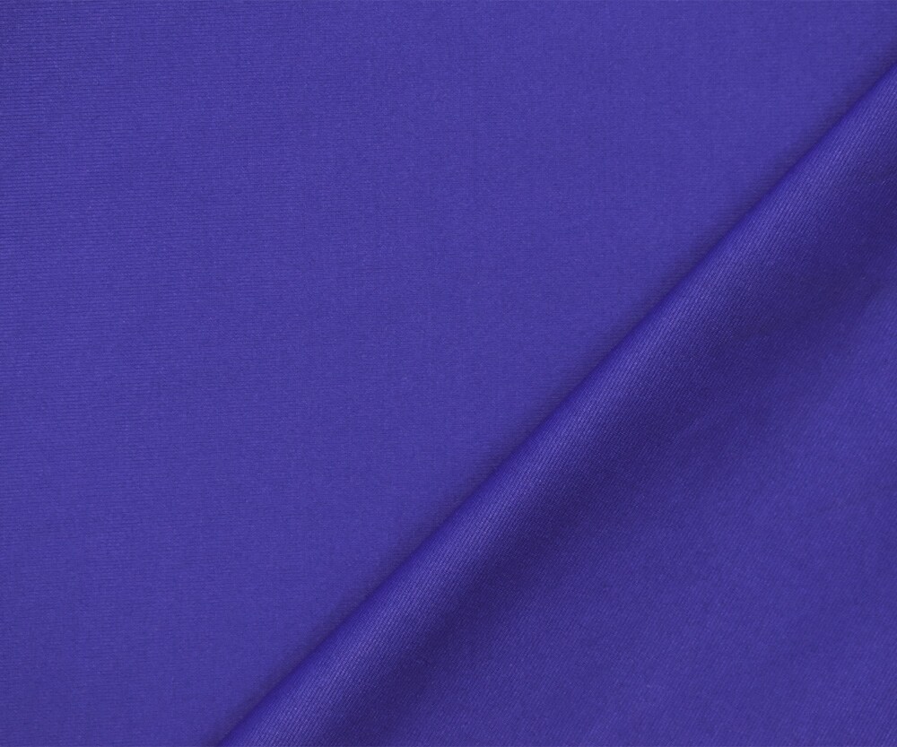 Blue Nylon Stretch Spandex Solid Tricot Activewear Knit By the Yard