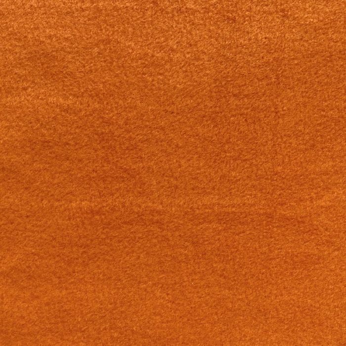 Solid Fleece No-Sew Throw Kit - Burnt Orange/White (50x60)