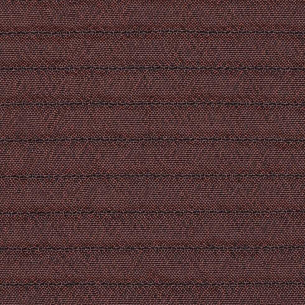 1 Yard Chicory Coffee Channel-Quilted Wool Woven Fabric, Heavyweight Quilted Wool Blend, 57 inch Width, Striped Outerwear Material