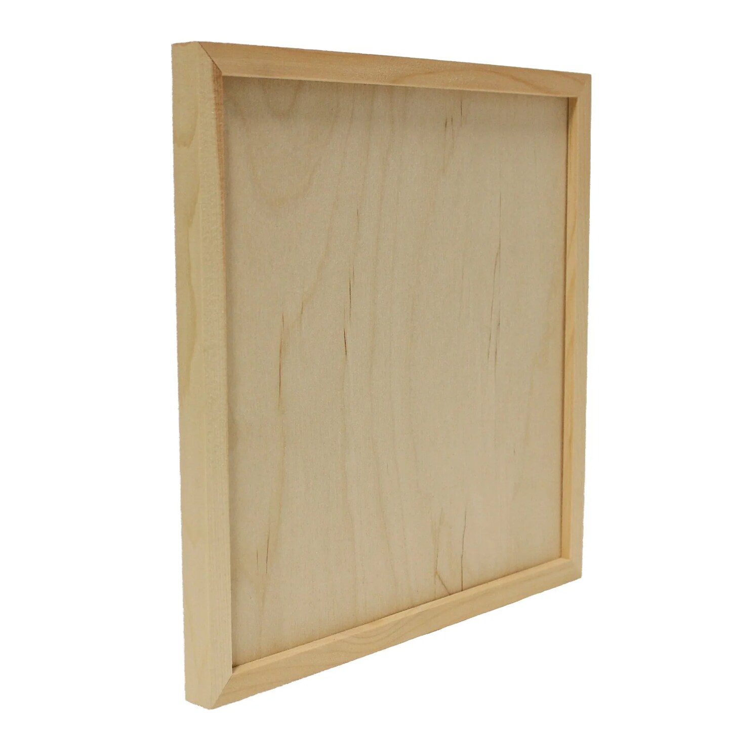 Pine Framed Sign, 8" Square, for DIY Signs, Painting and Woodburning, 6-Pack