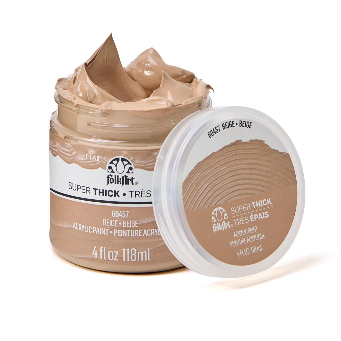 FolkArt Super Thick Acrylic Paint Beige 4 oz