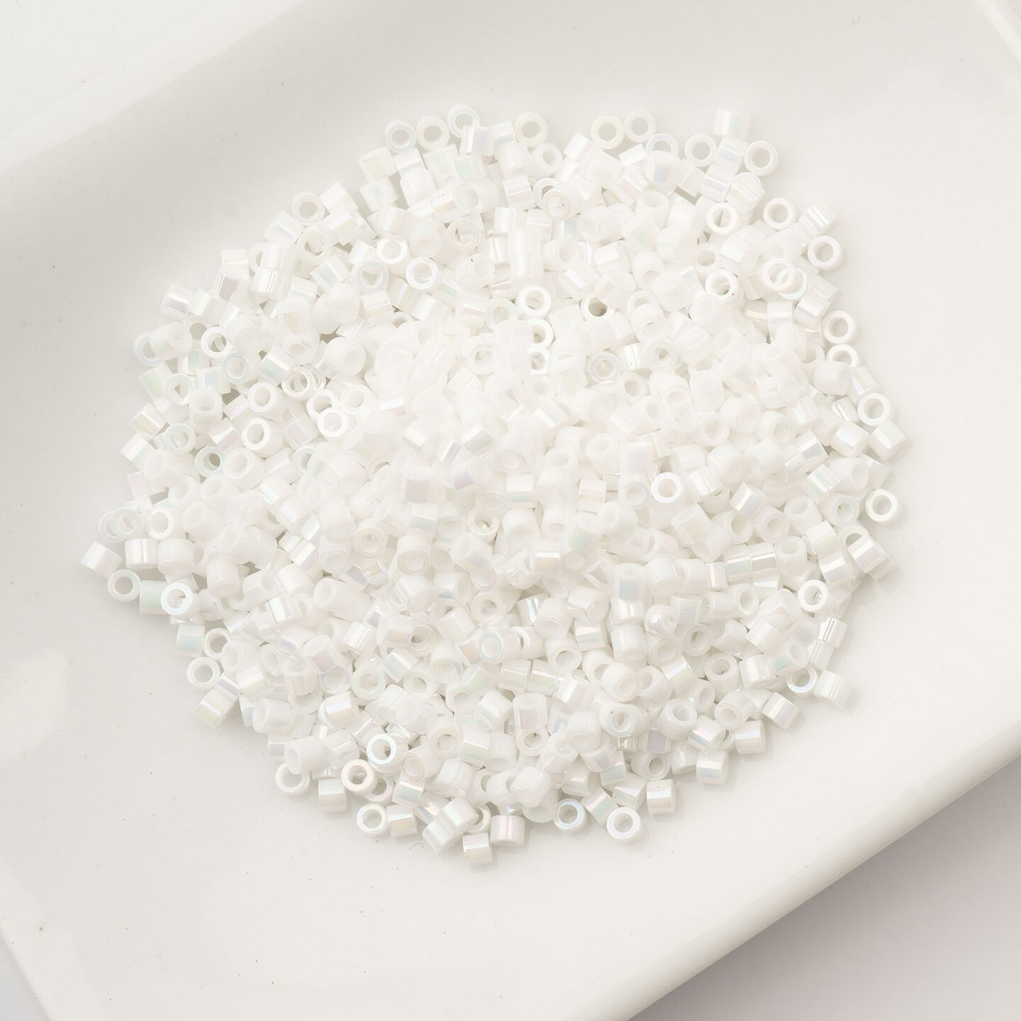 John Bead Opaque Finish Cylin Beads 11/0 Glass Cylindrical Seed Beads, 25g