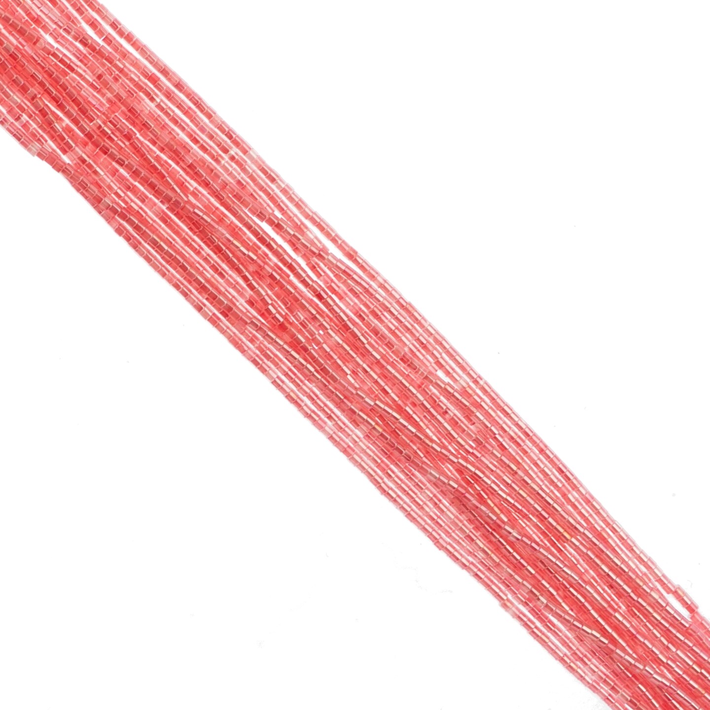 John Bead Ceylon Finish Cylin Beads 11/0 Glass Cylindrical Seed Beads, 23g