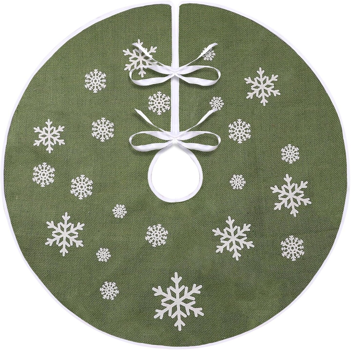 Christmas Small Tree Skirt (&#x9;Green) &#x9;30 Inch